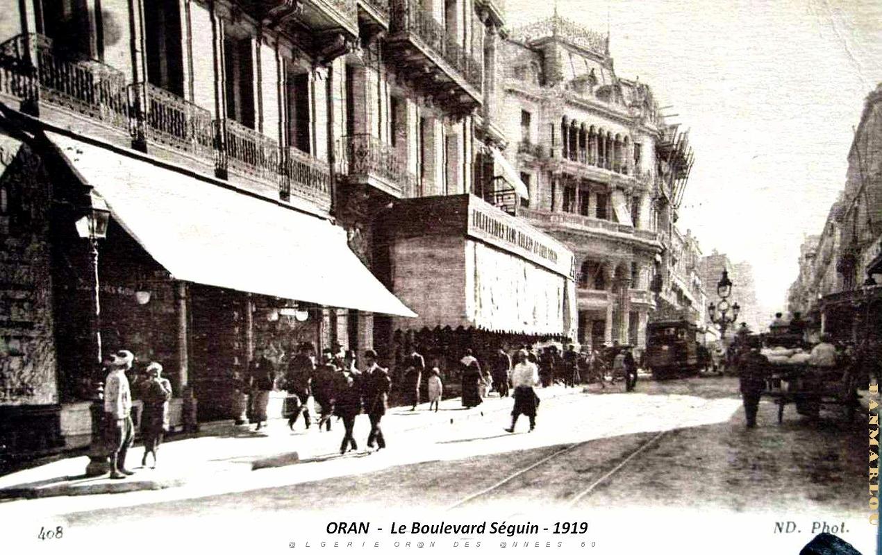 Oran - Boulevard Seguin - 1919.jpg